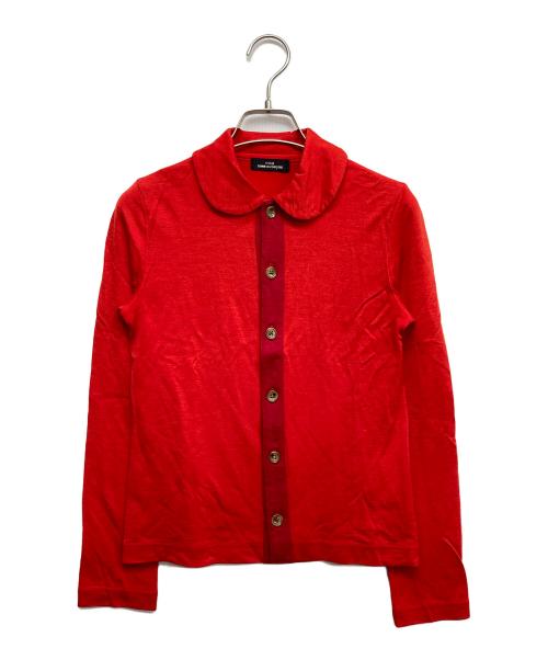 tricot COMME des GARCONS（トリココムデギャルソン）tricot COMME des GARCONS (トリココムデギャルソン) ウールカーディガン レッド サイズ:無しの古着・服飾アイテム