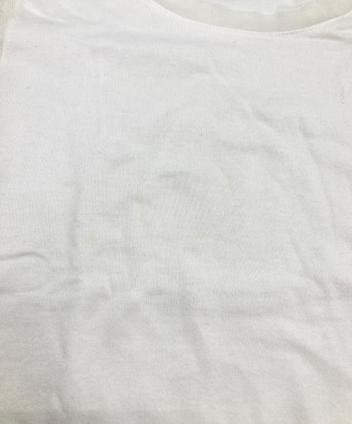 Jean Paul GAULTIER（ジャンポールゴルチェ）Jean Paul GAULTIER (ジャンポールゴルチェ) メッシュ切替Tシャツ ホワイト サイズ:40の古着・服飾アイテム