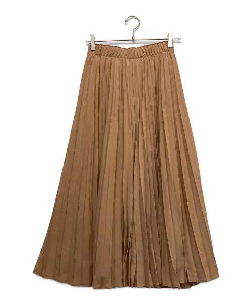 green label relaxing（グリーンレーベルリラクシング）green label relaxing (グリーンレーベルリラクシング) プリーツスカート ブラウン サイズ:不明の古着・服飾アイテム