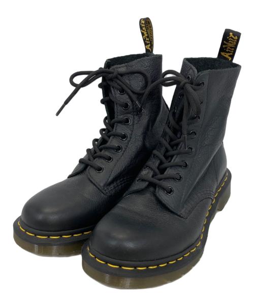 Dr.Martens（ドクターマーチン）Dr.Martens (ドクターマーチン) PASCAL VIRGINIA 8ホールブーツ ブラック サイズ:ＵＫ5の古着・服飾アイテム