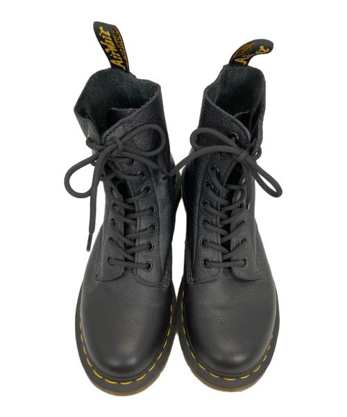 Dr.Martens（ドクターマーチン）Dr.Martens (ドクターマーチン) PASCAL VIRGINIA 8ホールブーツ ブラック サイズ:ＵＫ5の古着・服飾アイテム