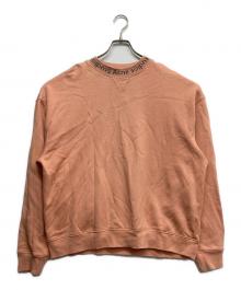 Acne studios（アクネ ストゥディオズ）の古着「Flogho L/Sスウェット」｜ピンク