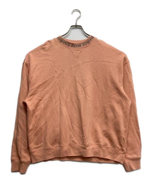 Acne studios（アクネ ストゥディオズ）ACNE STUDIOS (アクネ ストゥディオズ) Flogho L/Sスウェット ピンク サイズ:Mの古着・服飾アイテム