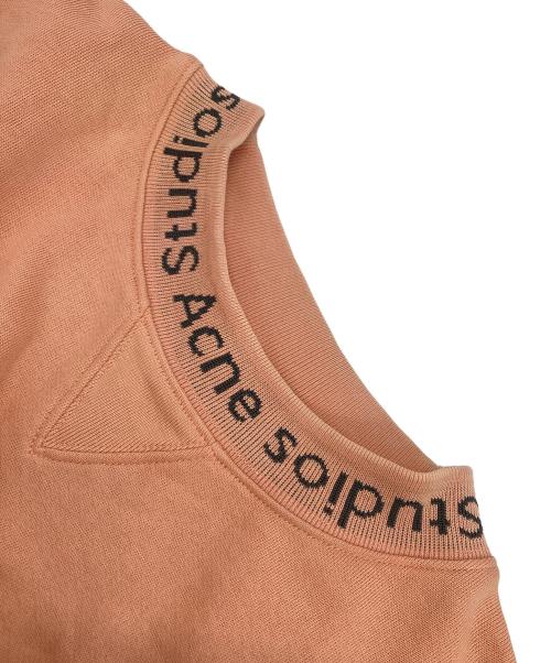 Acne studios（アクネ ストゥディオズ）ACNE STUDIOS (アクネ ストゥディオズ) Flogho L/Sスウェット ピンク サイズ:Mの古着・服飾アイテム