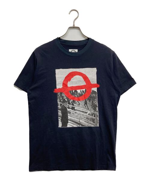 ROUNDEL（ラウンデル）Roundel (ラウンデル) フォトプリントTシャツ ブラック サイズ:Mの古着・服飾アイテム