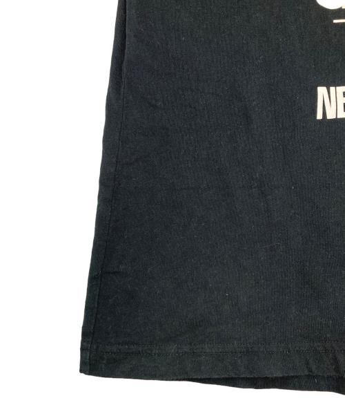 adidas（アディダス）adidas (アディダス) NEIGHBORHOOD (ネイバーフッド) コラボプリントTシャツ ブラック サイズ:Lの古着・服飾アイテム