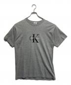 Calvin Klein Jeansカルバンクラインジーンズ）の古着「ロゴTシャツ」｜グレー