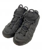 NIKEナイキ）の古着「AIR MORE UPTEMPO BLACK スニーカー」｜ブラック