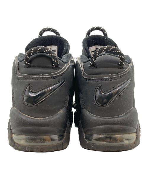 NIKE（ナイキ）NIKE (ナイキ) AIR MORE UPTEMPO BLACK スニーカー ブラック サイズ:26の古着・服飾アイテム