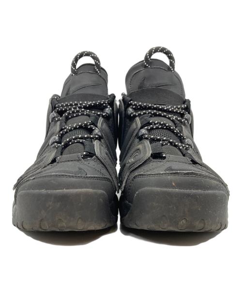 NIKE（ナイキ）NIKE (ナイキ) AIR MORE UPTEMPO BLACK スニーカー ブラック サイズ:26の古着・服飾アイテム