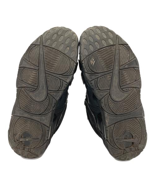NIKE（ナイキ）NIKE (ナイキ) AIR MORE UPTEMPO BLACK スニーカー ブラック サイズ:26の古着・服飾アイテム