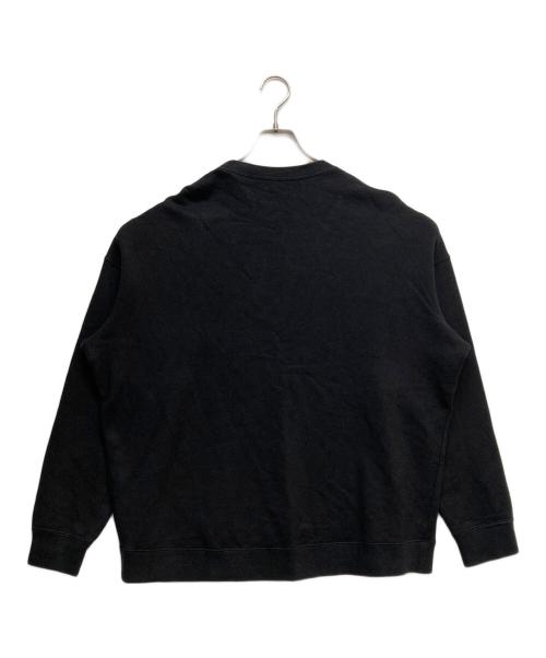 ABYTS（エーバイティーエス）abyts (エーバイティーエス) クルーネックスウェット ブラック サイズ:1の古着・服飾アイテム