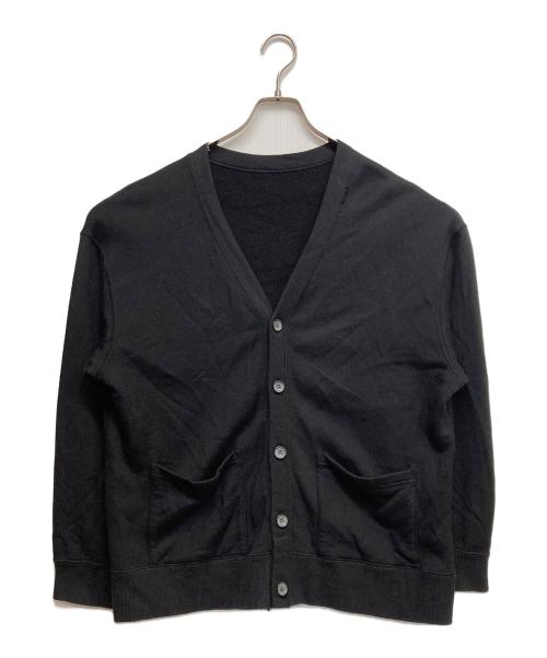 ABYTS（エーバイティーエス）abyts (エーバイティーエス) スウェットカーディガン ブラック サイズ:1の古着・服飾アイテム