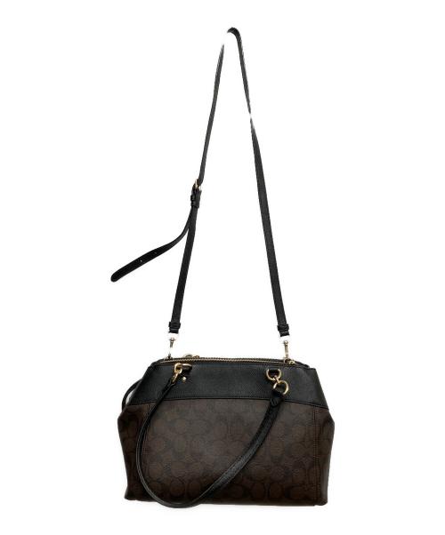 COACH（コーチ）COACH (コーチ) 2WAYショルダーバッグ ブラウンの古着・服飾アイテム