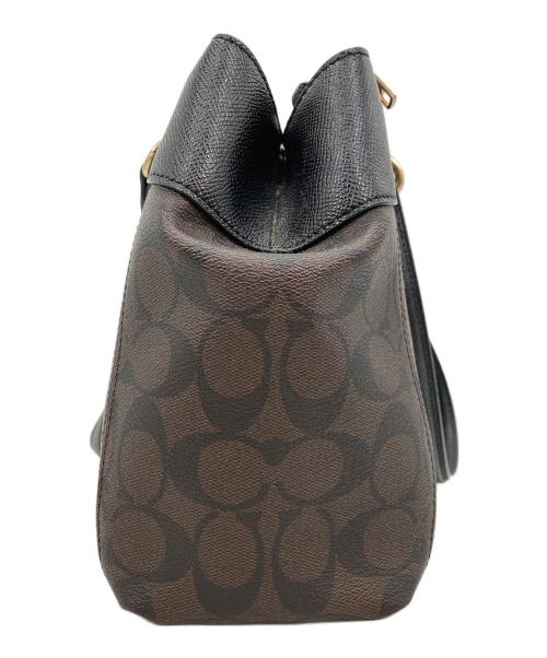 COACH（コーチ）COACH (コーチ) 2WAYショルダーバッグ ブラウンの古着・服飾アイテム