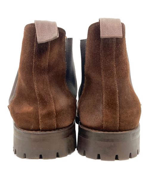 Crockett & Jones（クロケット＆ジョーンズ）Crockett & Jones (クロケット＆ジョーンズ) サイドゴアブーツ ブラウン サイズ:8Eの古着・服飾アイテム