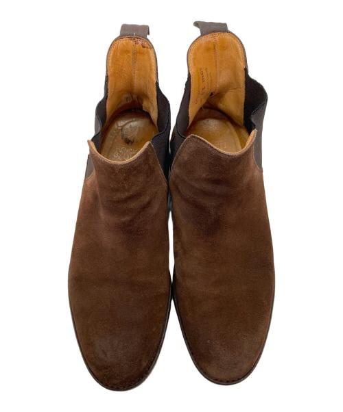 Crockett & Jones（クロケット＆ジョーンズ）Crockett & Jones (クロケット＆ジョーンズ) サイドゴアブーツ ブラウン サイズ:8Eの古着・服飾アイテム