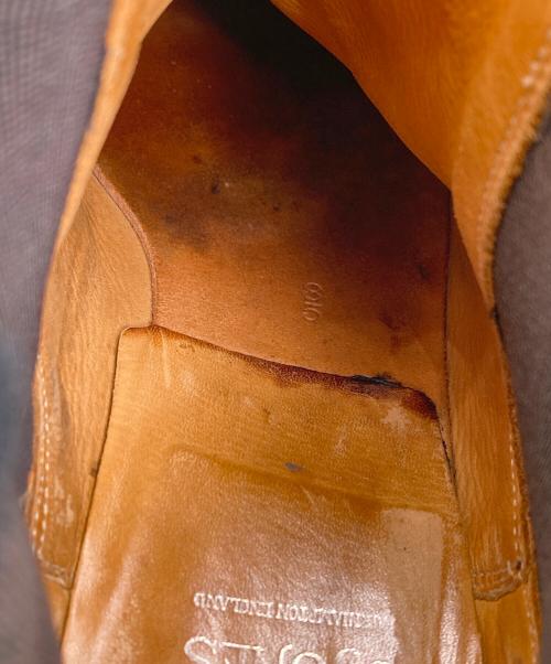 Crockett & Jones（クロケット＆ジョーンズ）Crockett & Jones (クロケット＆ジョーンズ) サイドゴアブーツ ブラウン サイズ:8Eの古着・服飾アイテム
