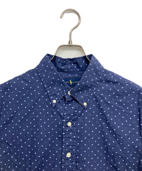 POLO RALPH LAUREN（ポロ・ラルフローレン）POLO RALPH LAUREN (ポロ・ラルフローレン) ボタンダウンシャツ ネイビー サイズ:Lの古着・服飾アイテム
