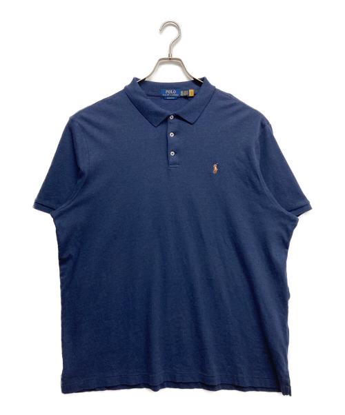 POLO RALPH LAUREN（ポロ・ラルフローレン）POLO RALPH LAUREN (ポロ・ラルフローレン) ポロシャツ ネイビー サイズ:XXLの古着・服飾アイテム