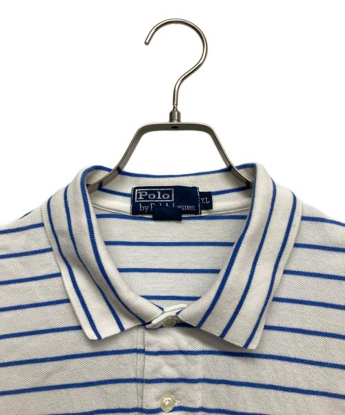 POLO RALPH LAUREN（ポロ・ラルフローレン）POLO RALPH LAUREN (ポロ・ラルフローレン) ポロシャツ ホワイト サイズ:XLの古着・服飾アイテム
