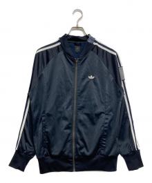 adidas（アディダス）の古着「トラックジャケット」｜ネイビー