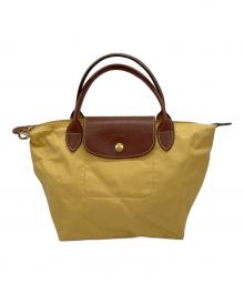 LONGCHAMP（ロンシャン）の古着「ルプリアージュＳバッグ」｜イエロー