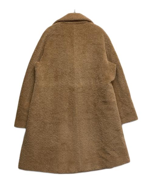 MaxMara（マックスマーラ）MaxMara (マックスマーラ) アルパカウールコート ベージュ サイズ:38の古着・服飾アイテム