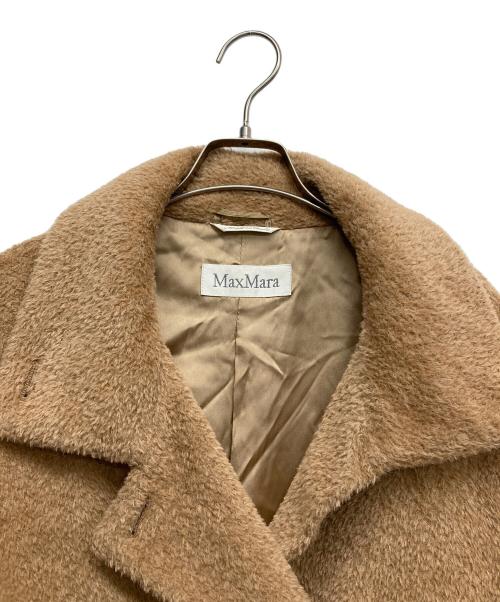 MaxMara（マックスマーラ）MaxMara (マックスマーラ) アルパカウールコート ベージュ サイズ:38の古着・服飾アイテム