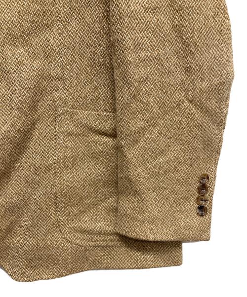 POLO RALPH LAUREN（ポロ・ラルフローレン）POLO RALPH LAUREN (ポロ・ラルフローレン) リネンブレンドテーラードジャケット ベージュ サイズ:46Rの古着・服飾アイテム