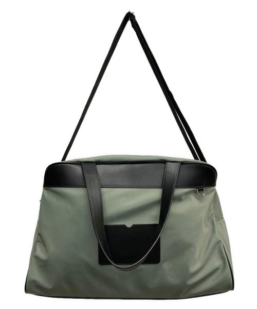 osoi（オソイ）OSOI (オソイ) UNITED ARROWS (ユナイテッドアローズ) 別注トートバッグ グリーン×ブラックの古着・服飾アイテム