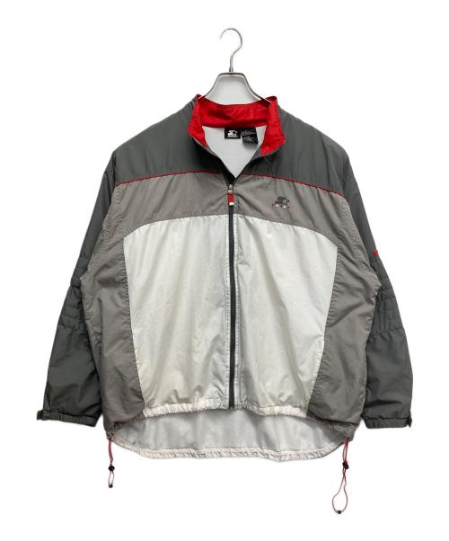 STARTER（スターター）STARTER (スターター) シェルジャケット グレー サイズ:2Xの古着・服飾アイテム