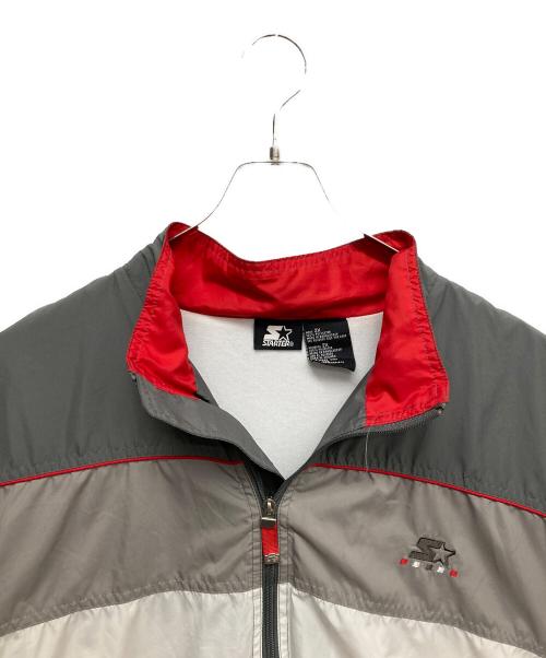 STARTER（スターター）STARTER (スターター) シェルジャケット グレー サイズ:2Xの古着・服飾アイテム