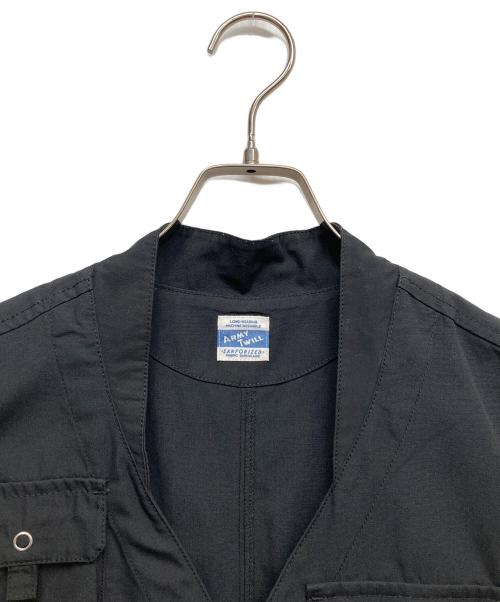 ARMY TWILL（アーミーツイル）ARMY TWILL (アーミーツイル) ミリタリーベスト ブラック サイズ:Lの古着・服飾アイテム