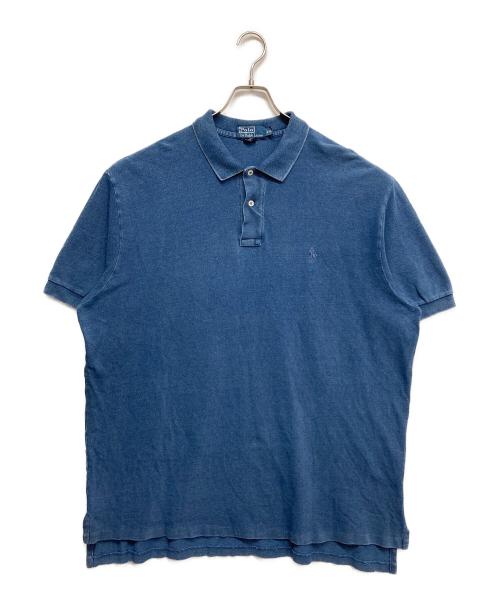 POLO RALPH LAUREN（ポロ・ラルフローレン）POLO RALPH LAUREN (ポロ・ラルフローレン) ポロシャツ ブルー サイズ:XXLの古着・服飾アイテム