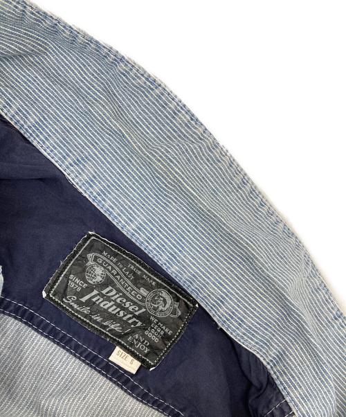DIESEL（ディーゼル）DIESEL (ディーゼル) デニムシャツジャケット ブルー サイズ:Sの古着・服飾アイテム