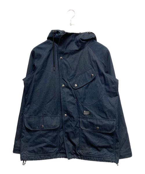Soe（ソーイ）Soe (ソーイ) フーデッドカバーオール ネイビーの古着・服飾アイテム