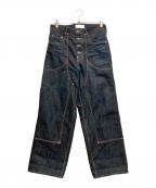 SUGARHILLシュガーヒル）の古着「CLASSIC DOUBLE KNEE DENIM PANTS」｜インディゴ