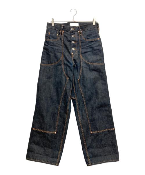 SUGARHILL（シュガーヒル）SUGARHILL (シュガーヒル) CLASSIC DOUBLE KNEE DENIM PANTS インディゴ サイズ:32の古着・服飾アイテム