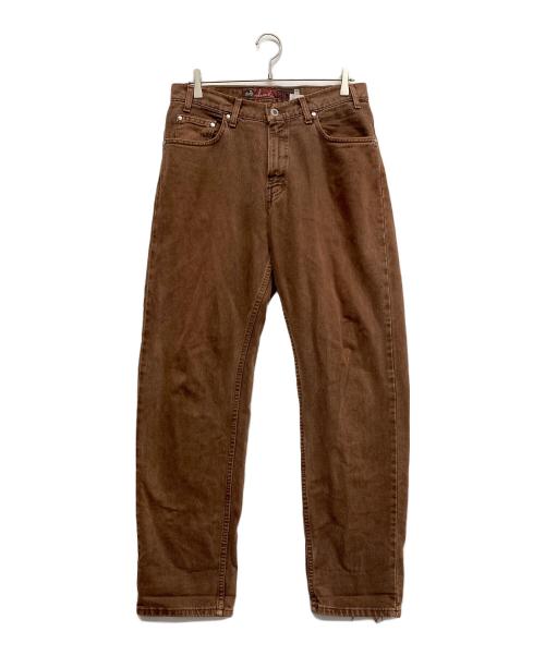 LEVI'S（リーバイス）LEVI'S (リーバイス) ブラウンデニムパンツ ブラウン サイズ:W32の古着・服飾アイテム