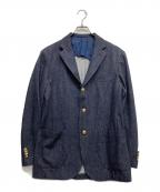 Brilla per il gustoブリッラ ペル イルグースト）の古着「LOLO PIANA WOOL DENIM JACKET」｜ネイビー