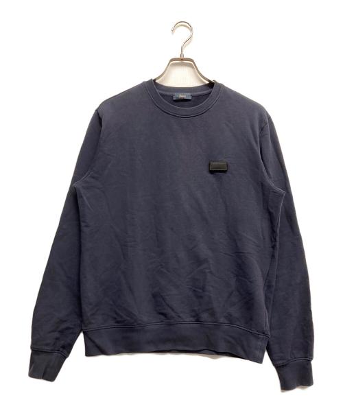 HERNO（ヘルノ）HERNO (ヘルノ) Velcro patch sweatshirt ネイビー サイズ:50の古着・服飾アイテム