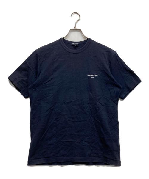 COMME des GARCONS HOMME（コムデギャルソン オム）COMME des GARCONS HOMME (コムデギャルソン オム) ロゴTシャツ ネイビー サイズ:Lの古着・服飾アイテム