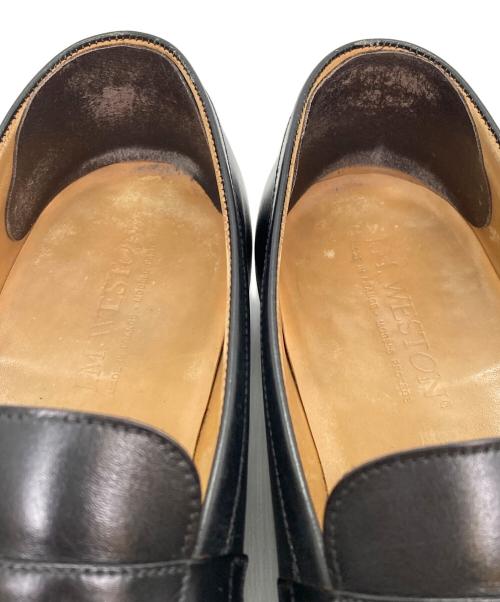 J.M.WESTON（ジェイエムウエストン）J.M.WESTON (ジェイエムウエストン) 180シグネチャーコインローファー ブラック サイズ:8/Cの古着・服飾アイテム