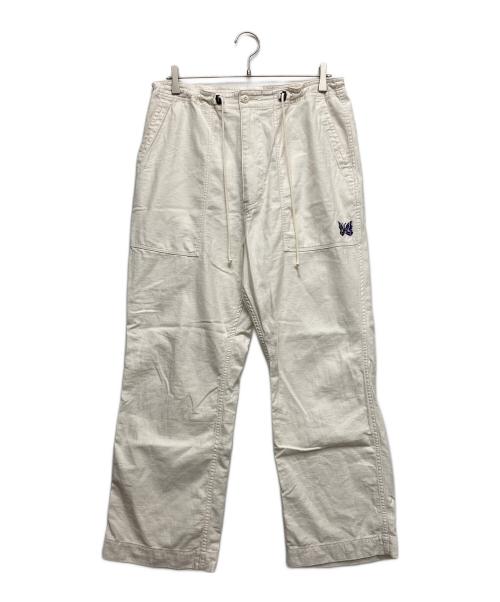 Needles（ニードルズ）Needles (ニードルズ) String Fatigue Pant ホワイト サイズ:Mの古着・服飾アイテム