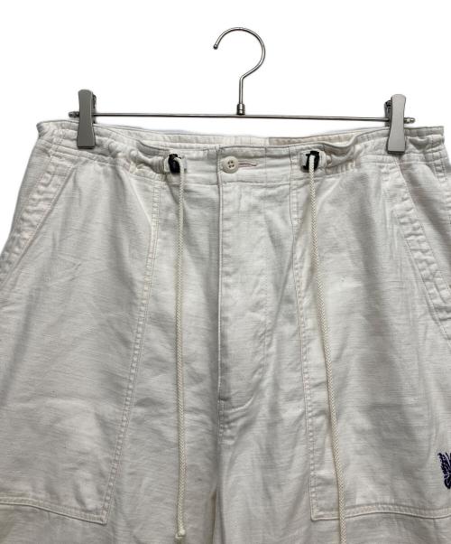 Needles（ニードルズ）Needles (ニードルズ) String Fatigue Pant ホワイト サイズ:Mの古着・服飾アイテム