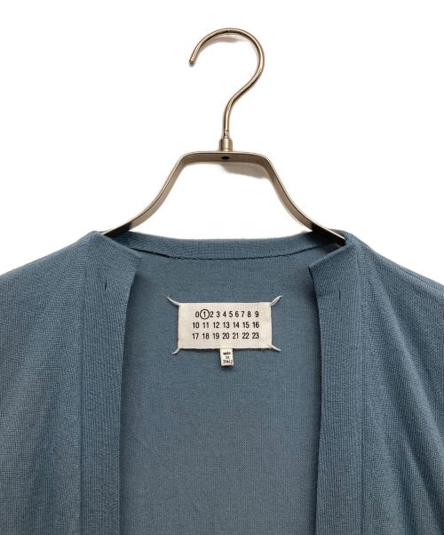 Maison Margiela（メゾンマルジェラ）Maison Margiela (メゾンマルジェラ) rayon wool cardigan ブルー サイズ:Lの古着・服飾アイテム