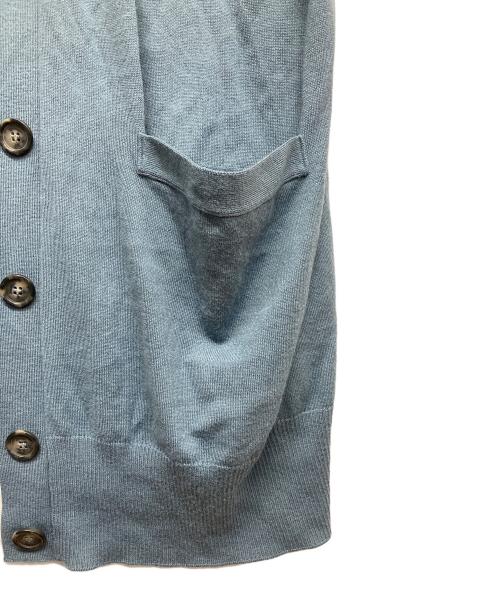 Maison Margiela（メゾンマルジェラ）Maison Margiela (メゾンマルジェラ) rayon wool cardigan ブルー サイズ:Lの古着・服飾アイテム