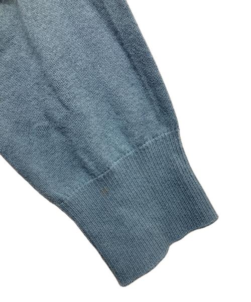 Maison Margiela（メゾンマルジェラ）Maison Margiela (メゾンマルジェラ) rayon wool cardigan ブルー サイズ:Lの古着・服飾アイテム