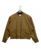 JIL SANDERジルサンダー）の古着「ALFRED BOMBER JACKET」｜ブラウン